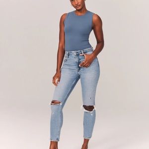 Abercrombie curve love high rise
